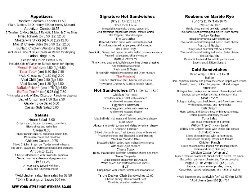 Chepachet Deli Menu image 2